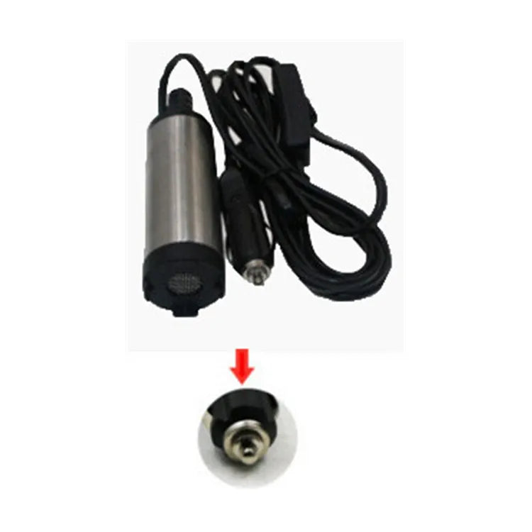 Electric diesel Pump DC12V 24V Mini Submersible Car Fuel Oil Pump 38mm Transfer Pump for Motorhome RV Caravan