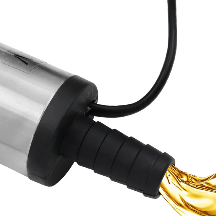 Electric diesel Pump DC12V 24V Mini Submersible Car Fuel Oil Pump 38mm Transfer Pump for Motorhome RV Caravan